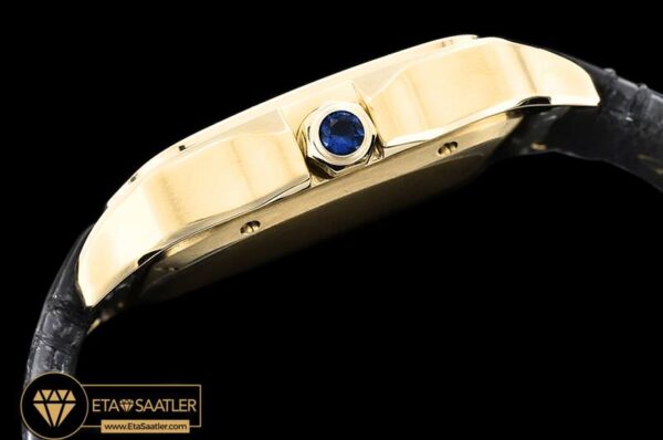 CAR0430B – Santos De Cartier 2018 Ladies YGLE Wht Swiss Qtz modelleri