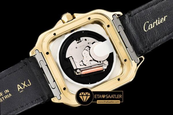 CAR0430B – Santos De Cartier 2018 Ladies YGLE Wht Swiss Qtz modelleri