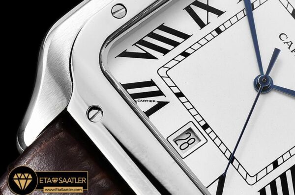 CAR0430C – Santos De Cartier 2018 Ladies SSLE Wht Swiss Qtz modelleri