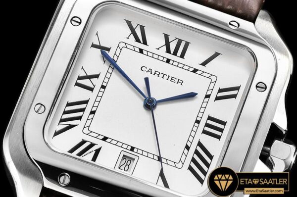 CAR0430C – Santos De Cartier 2018 Ladies SSLE Wht Swiss Qtz modelleri