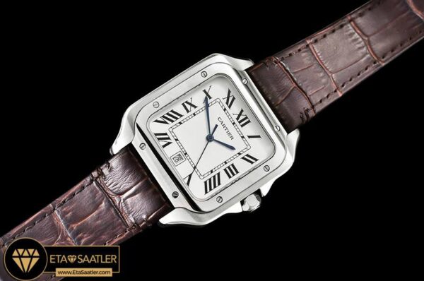 CAR0430C – Santos De Cartier 2018 Ladies SSLE Wht Swiss Qtz modelleri