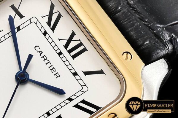 CAR0430D – Santos De Cartier 2018 Ladies YGSSLE Wht Swiss Qtz modelleri