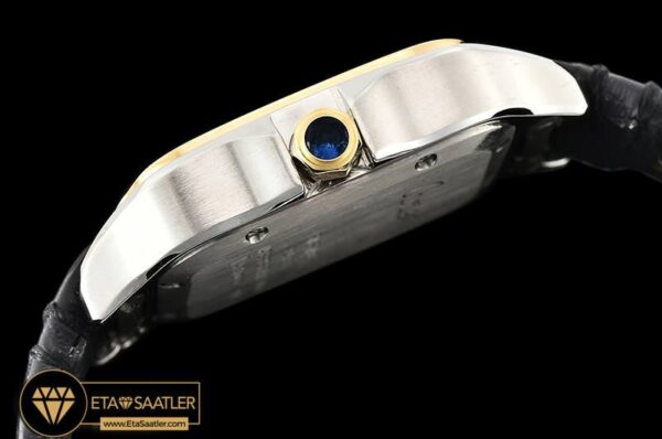CAR0430D – Santos De Cartier 2018 Ladies YGSSLE Wht Swiss Qtz modelleri