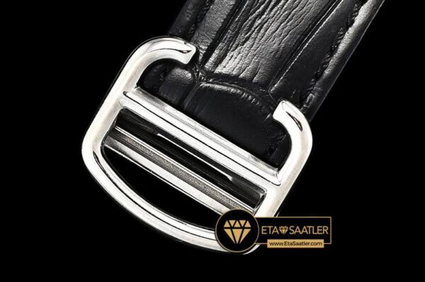 CAR0430E -Santos De Cartier 2018 Ladies SSLE (Blk)Wht Swiss Qtz modelleri