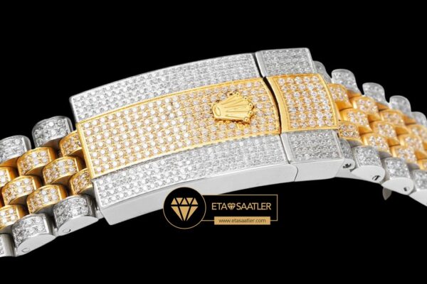 Datejust taşlı rolex datejust elmas bezel pırlanta kadran 41mm 3235 super clone eta (2) 02
