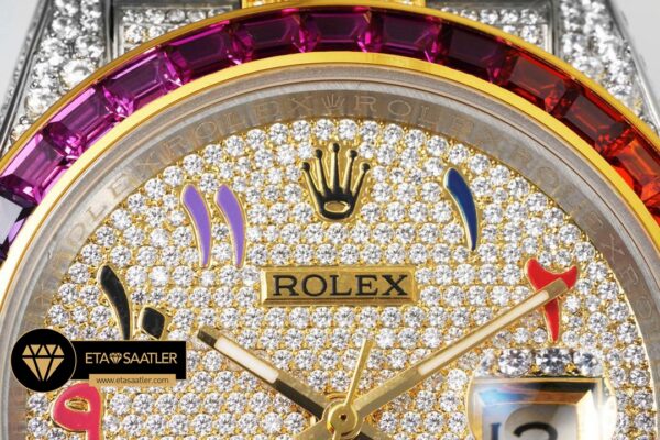 Datejust taşlı rolex datejust elmas bezel pırlanta kadran 41mm 3235 super clone eta (4) 04