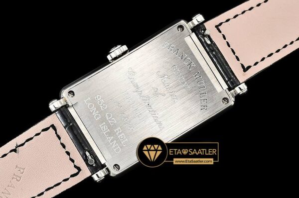 FM147A -Long Island Ld 952QZ DIAMSSLE (Blk) Wht GF Swiss Qtz modelleri