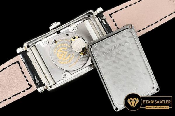 FM147A -Long Island Ld 952QZ DIAMSSLE (Blk) Wht GF Swiss Qtz modelleri