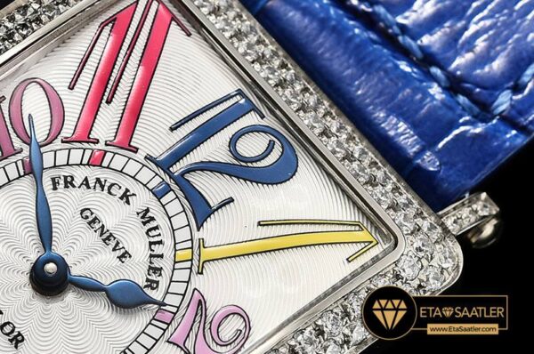 FM147C -Long Island Ld 952QZ DIAMSSLE (Blue) Wht GF Swiss Qtz modelleri