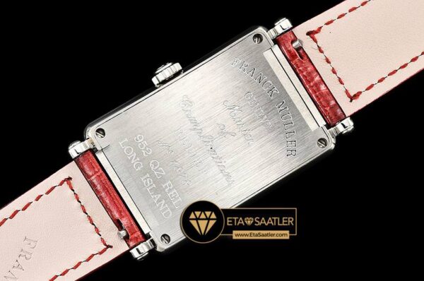FM147D -Long Island Ld 952QZ DIAMSSLE (Red) Wht GF Swiss Qtz modelleri