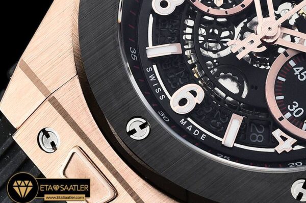 HUB0375A – Big Bang Unico 45mm CERRGRU Black V2 Asia 7750 Mod modelleri