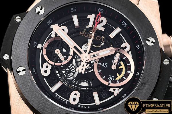 HUB0375A – Big Bang Unico 45mm CERRGRU Black V2 Asia 7750 Mod modelleri