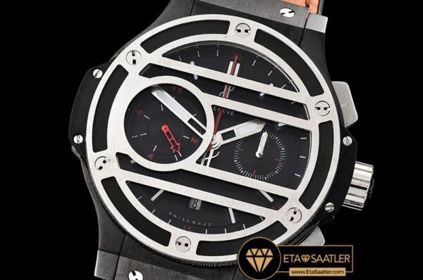 HUB0377A – Big Bang Chukker Edition 44mm PVDLE Black Asia 7750 modelleri