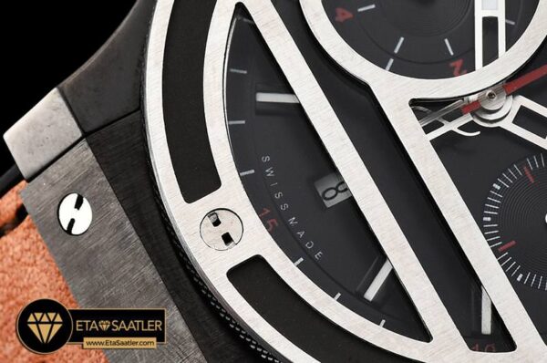 HUB0377A – Big Bang Chukker Edition 44mm PVDLE Black Asia 7750 modelleri