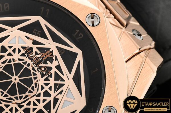 HUB0389B – Big Bang Sang Bleu Ltd Ed RGLE Black TMF Miyota 27J modelleri