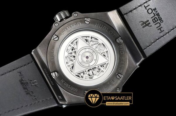 HUB0389C – Big Bang Sang Bleu Ltd Ed PVDLE Black TMF Miyota 27J modelleri