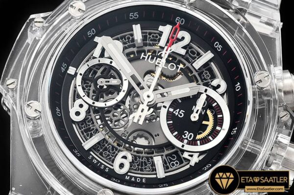 HUB0391 – Big Bang Unico Sapphire 45mm PLRU Skele SF Asia 7750 modelleri