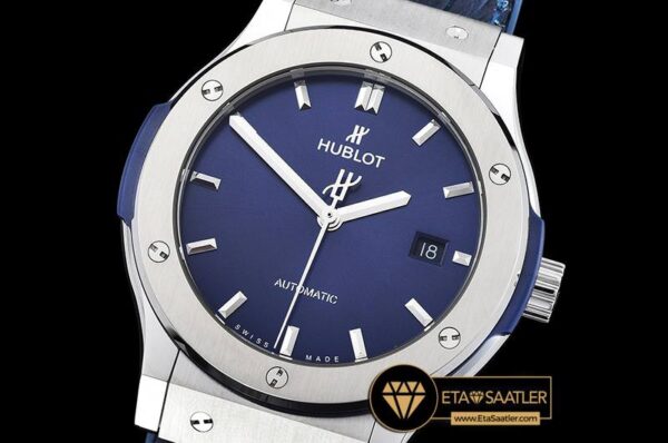 HUB0357D – Classic Fusion Bang 42mm SSTILERU Blue A2892 Mod modelleri