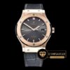 Hublot Classic Fusion Bang 1099956 Pembe Altın Kasa Gri Kadran ETA