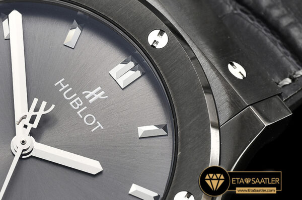 HUB0392A – Classic Fusion Bang 42mm DLCLERU Grey JJF A2892 modelleri