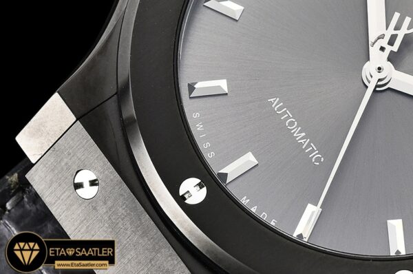 HUB0392A – Classic Fusion Bang 42mm DLCLERU Grey JJF A2892 modelleri