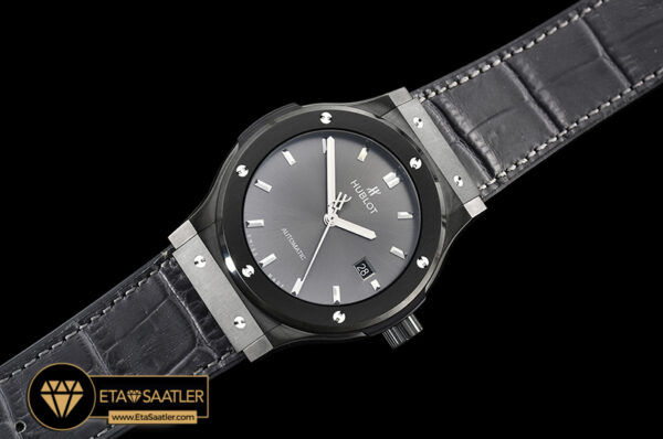 HUB0392A – Classic Fusion Bang 42mm DLCLERU Grey JJF A2892 modelleri