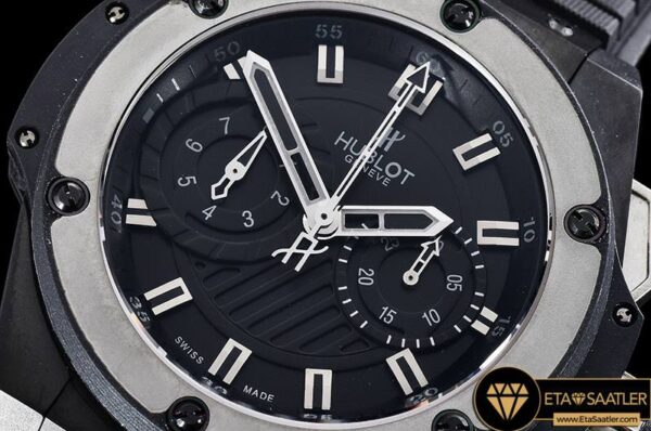 HUB0364 – King Power Foudroyante 48mm PVDRU Black Asia 7750 modelleri