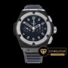 Hublot King Power Foudroyante 818460 PVD Kaplama Çelik Kasa Siyah Kadran ETA