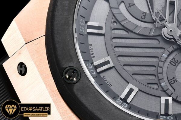 HUB0367 – King Power Foudroyante 48mm CERRGRU Black Asia 7750 modelleri