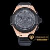 Hublot King Power Foudroyante 818460 Pembe Altın Kasa Seramik Bezel Siyah Kadran ETA