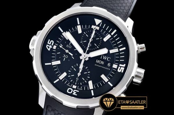 IWC0334B – AquaTimer Chronograph SSRU Black V6F Asia 7750 modelleri