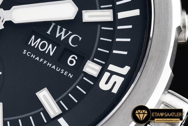 IWC0334B – AquaTimer Chronograph SSRU Black V6F Asia 7750 modelleri