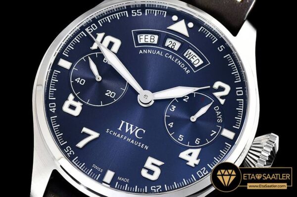 IWC0387A – Big Pilot Annual Cal. LPP SSLE Blue YLF A52850 modelleri