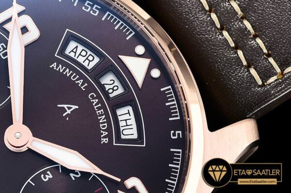 IWC0387B – Big Pilot Annual Cal. St Exp RGLE Brown YLF A52850 modelleri