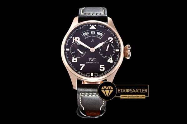 IWC0387B – Big Pilot Annual Cal. St Exp RGLE Brown YLF A52850 modelleri
