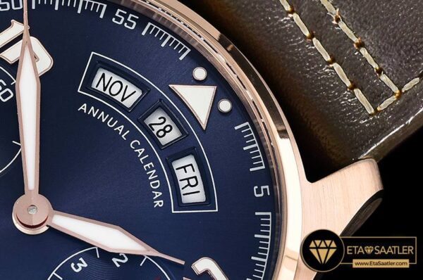 IWC0387C – Big Pilot Annual Cal. LPP RGLE Blue YLF A52850 modelleri