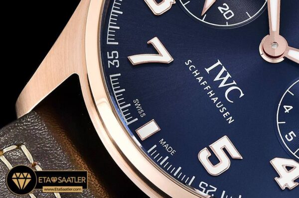 IWC0387C – Big Pilot Annual Cal. LPP RGLE Blue YLF A52850 modelleri