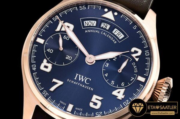 IWC0387C – Big Pilot Annual Cal. LPP RGLE Blue YLF A52850 modelleri