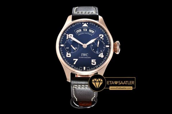 IWC0387C – Big Pilot Annual Cal. LPP RGLE Blue YLF A52850 modelleri