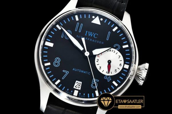 IWC0402 -Big Pilot Ltd Ed Alexei Nemov SSLE BlkBlue ZF A521111 modelleri