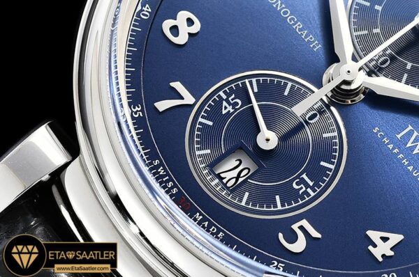 IWC0407B – Da Vinci Chrono Laureus Ed SSLE Blue YLF Asia 7750 modelleri