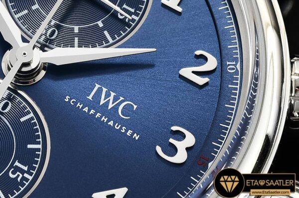 IWC0407B – Da Vinci Chrono Laureus Ed SSLE Blue YLF Asia 7750 modelleri