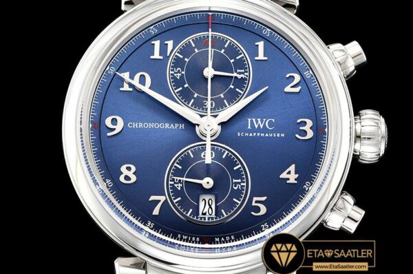 IWC0407B – Da Vinci Chrono Laureus Ed SSLE Blue YLF Asia 7750 modelleri