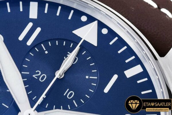 IWC0320 – 3777 Pilot Chrono SSLE Blue Le Petit V2 ZF A7750 modelleri