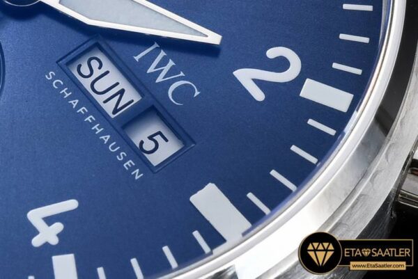IWC0320 – 3777 Pilot Chrono SSLE Blue Le Petit V2 ZF A7750 modelleri