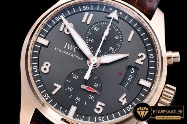 IWC0369 – SpitFire Chronograph RGLE GreyBlack V6F A7750 Mod modelleri