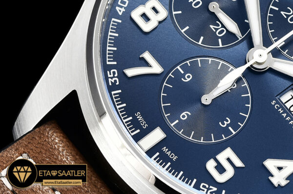 IWC0409 – Pilot Chrono Le Petit 377721 SSLE Blue ZF A7750 modelleri