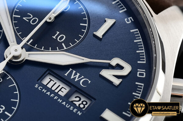 IWC0409 – Pilot Chrono Le Petit 377721 SSLE Blue ZF A7750 modelleri