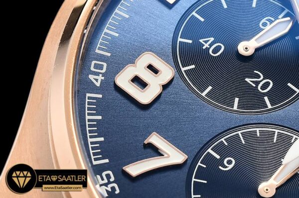 IWC0410 – Pilot Chrono Le Petit 377721 RGLE Blue ZF A7750 modelleri