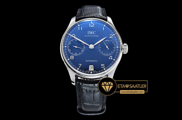 IWC0353 – Portuguese 7 Days IW500710 SSLE Blue ZF A52010 Mod modelleri
